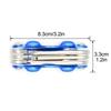 Repair Tool For Bike 6-in-1 Mountain Bike Tool Maintenance Kit Lightweight Maintenance Gadget Cycling Accessories For