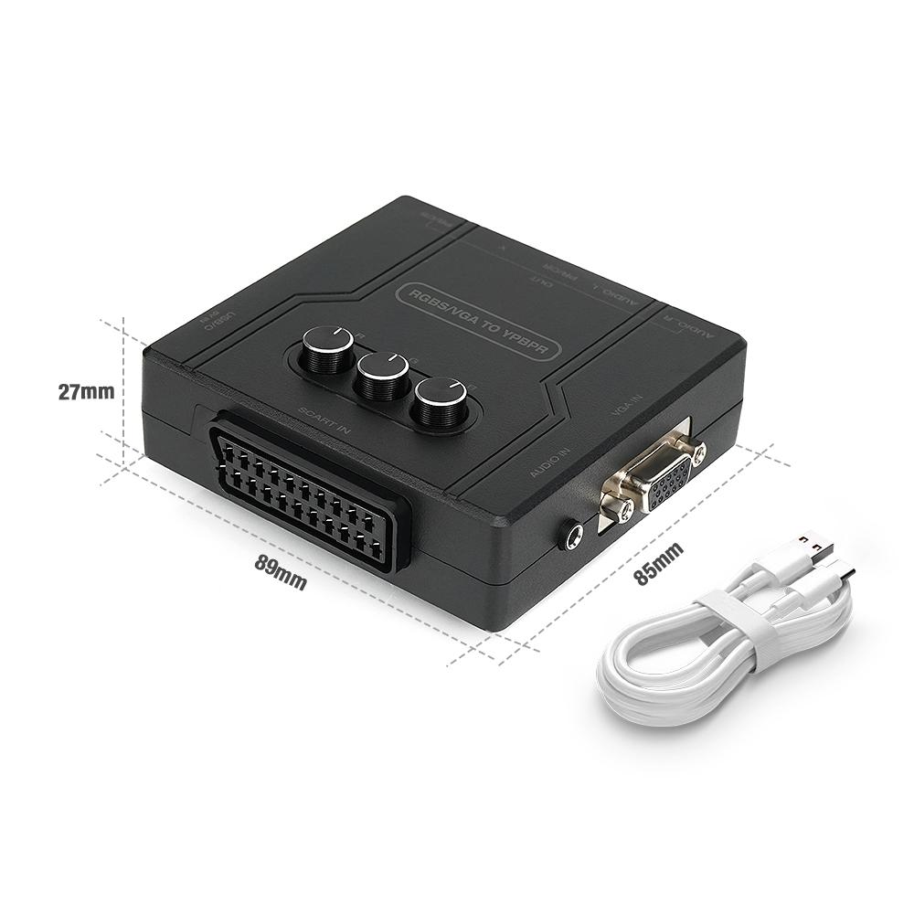 Bitfunx RGBS VGA uz YPBPR komponentu