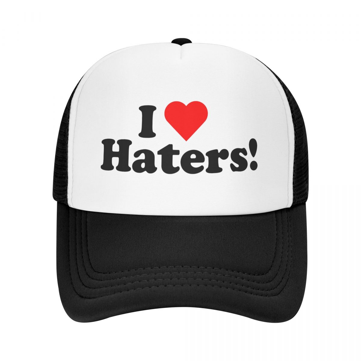 

Круто Я люблю ненавистников Шляпа дальнобойщика Унисекс WoUnisex Изготовленная на заказ регулируемая бейсболка для взрослых Весенние кепки Snapback