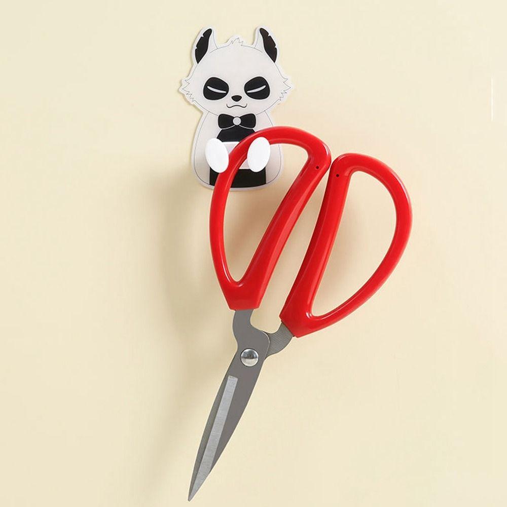 Wall Mounted Animal Wall Plug Plastic Power Cord Plug Bracket Creative Wall Wire Line Hanger Home