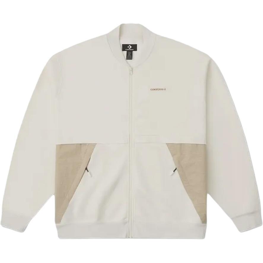 Converse Wordmark Bomber Jacket Asia Sizing Beige Men s 10025982-A02 L