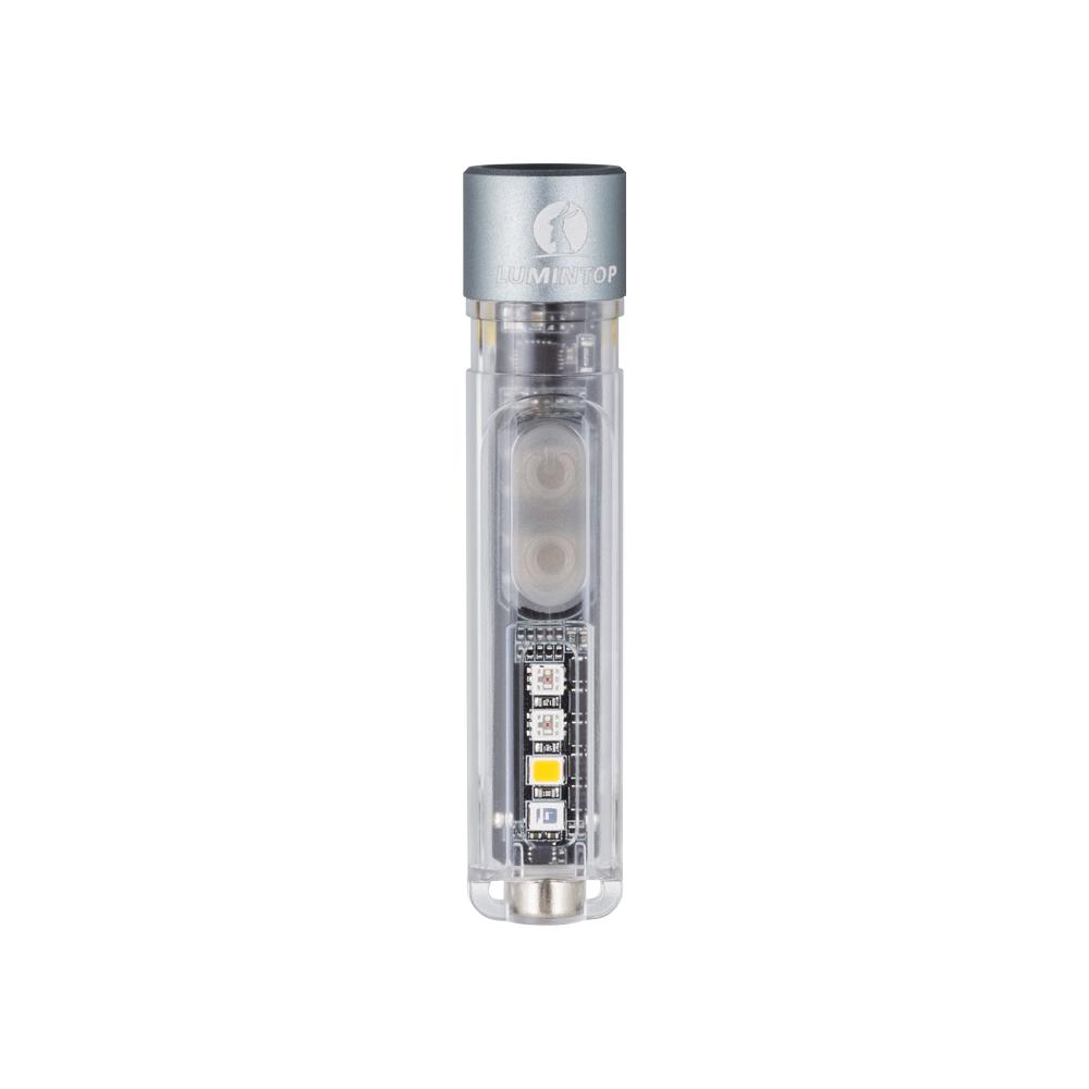 Lumintop Torch Rechargeable Mini Portable Keychain LED Super Bright Flashlight with Magnetic Base for Outdoor Camping