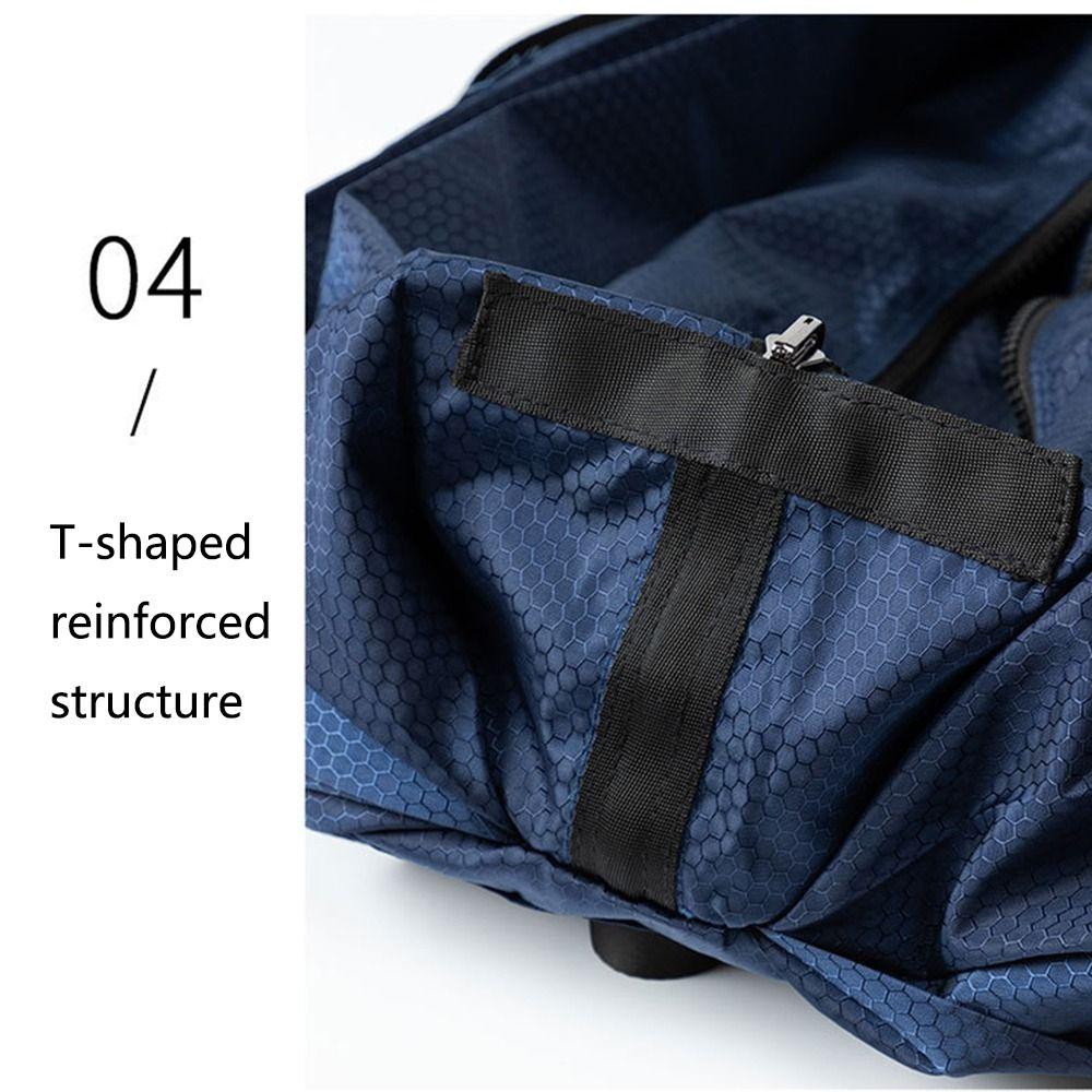 Thickened Folding Travel Bag Portable Compact Day Pack Smooth Outdoor Backpack  Men