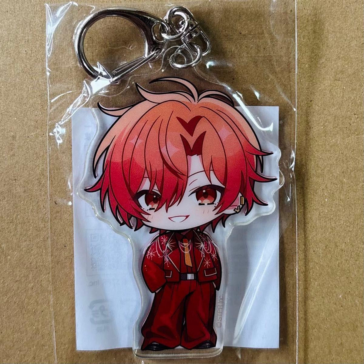 Used Tuluripu Starter Goods Acrylic Key Chain Akky Harima