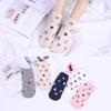 5 Paar Anime Cartoon Socken Cosplay Niedliche Tier Unsichtbare Bootssocken Anime Muster Damen Socken