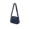 Embroidered Canvas Crossbody Pillow Bag