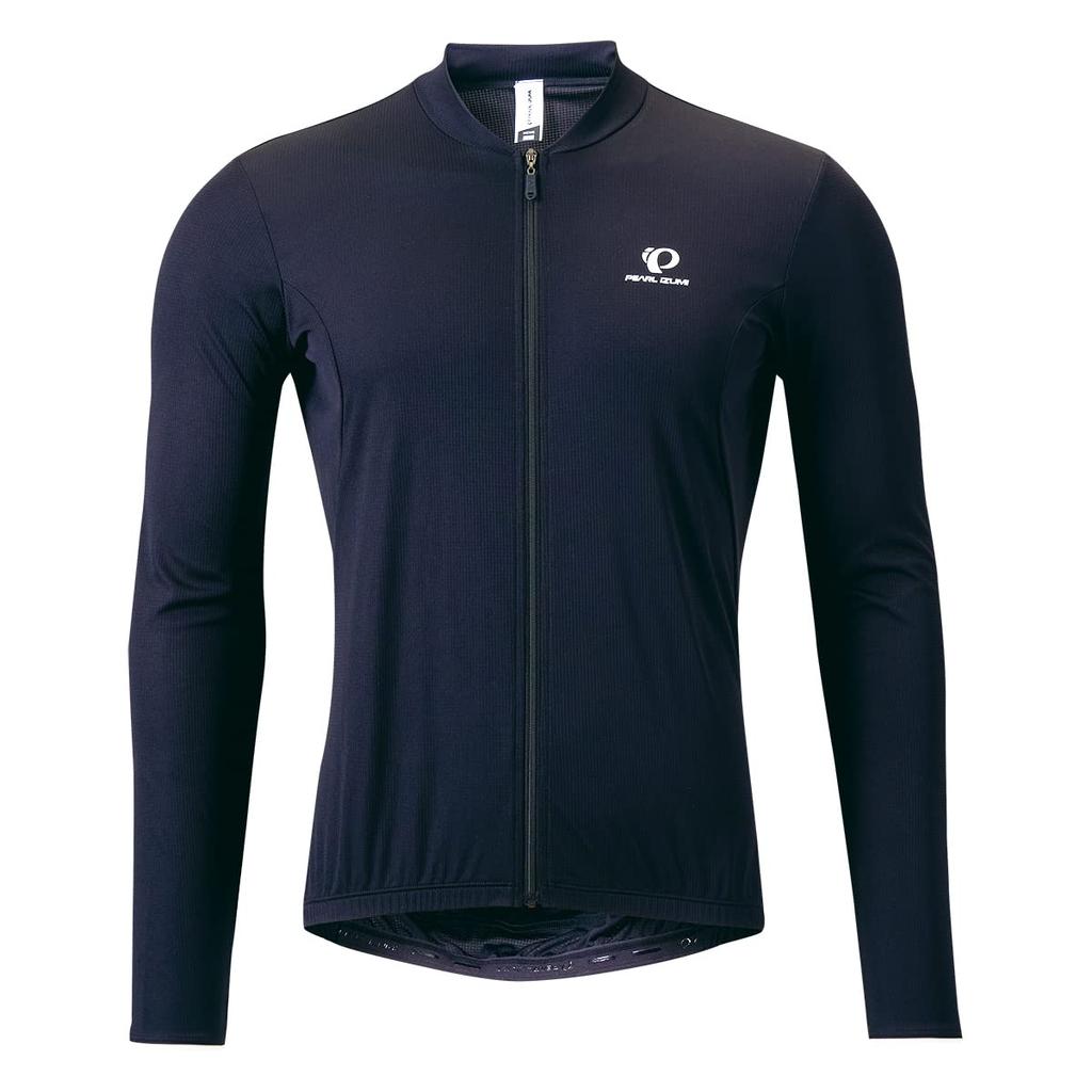 Pearl Izumi First Long Sleeve Size L 608-BL Jersey, Black,