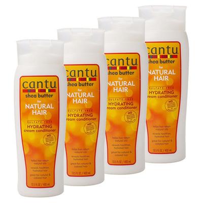 Cantu Balsamo Idratante con Burro di Karité, 400ml, 4 confezioni
