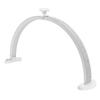 28 Inch LED Nail Table Lamp with Phone Stand Rhinestone Decor Foldable Arch Half Moon Desk Light for Manicure Salon