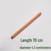 Rouleau à pâtisserie extra long en bois massif