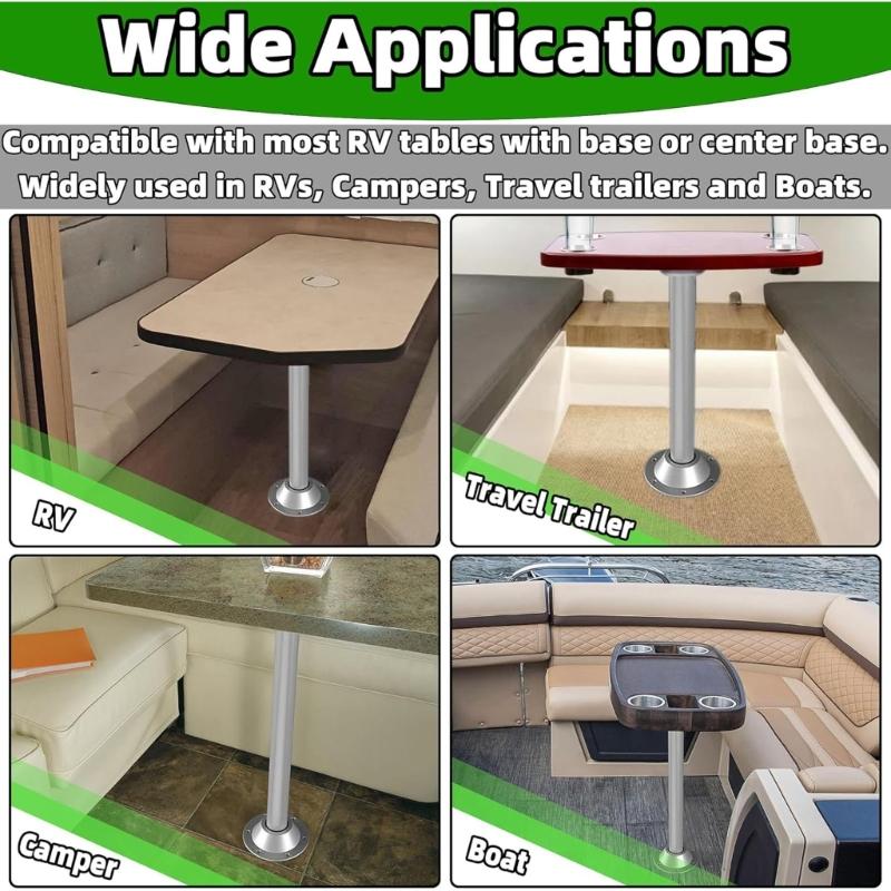 2Pcs Steel Table Base Flanges with Pre Drilled Holes Table Mounting Brackets Simple Installation for Easy Assembly