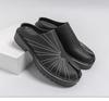 Herren-Loafer im japanischen Stil mit geteilter Zehe, zum Hineinschlüpfen, aus Leder - Lässige Halbschuhe