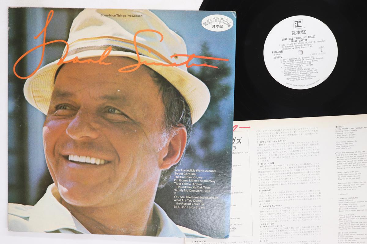 LP Record FRANK SINATRA  Some Nice Things Ive Missed P8460RPROMO REPRISE 1974 Japan Pop Used