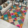 Ethnic Style Bedroom Carpet European Bohemian Living Room Sofa Carpet Large Area Washable