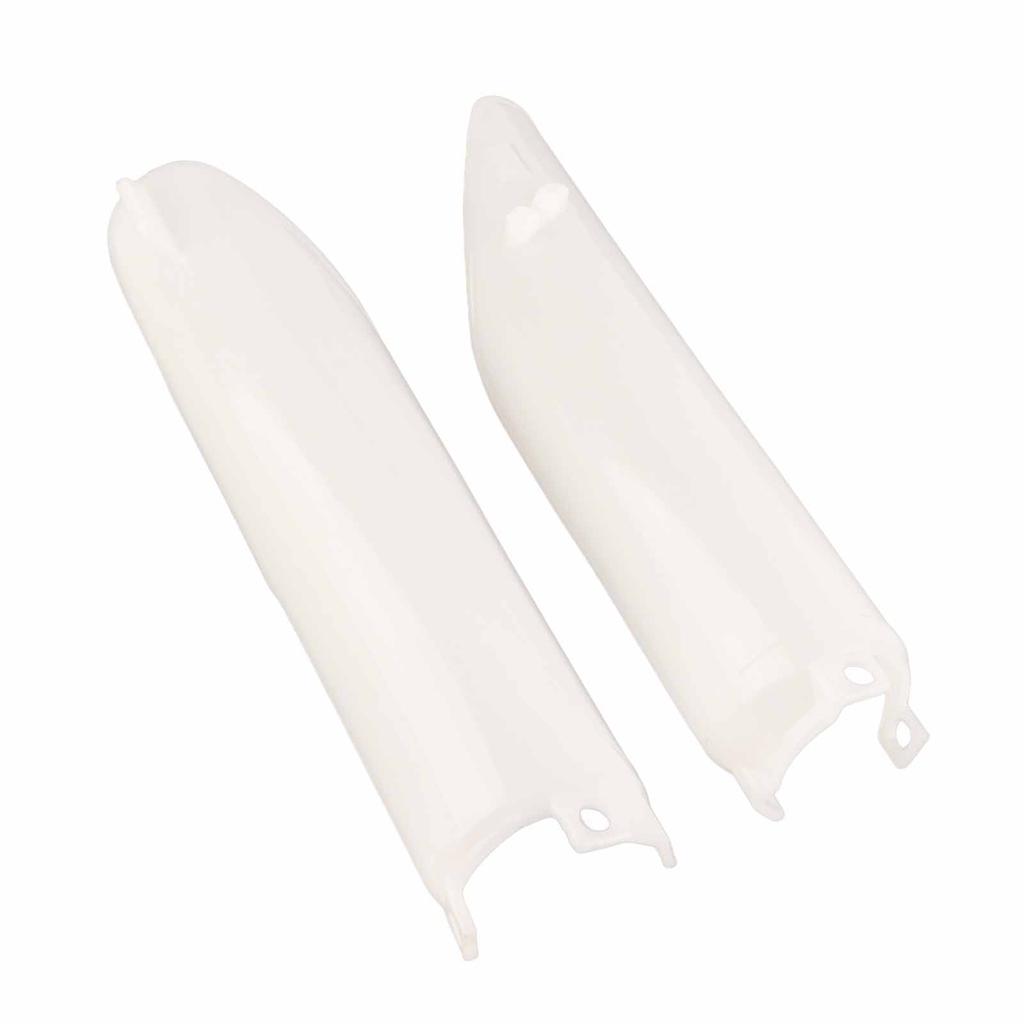 Motocycle Fork Guard Protector White Front Shock Guard Cover Replacement for CR125 CR250 CE500