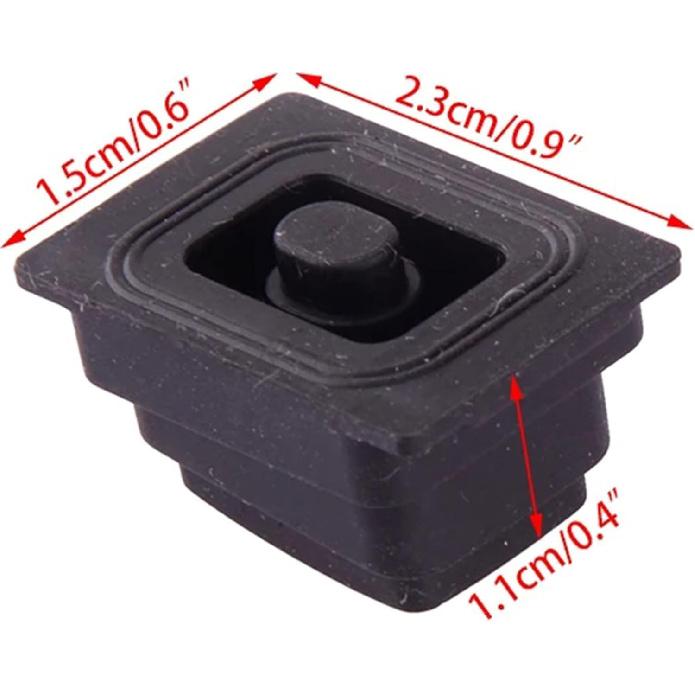 Black Car Exterior Door Handle Buckle Induction Button Fit for Hyundai Tucson 2015-2020 Car Accessory Buttons Exterior Door Handles