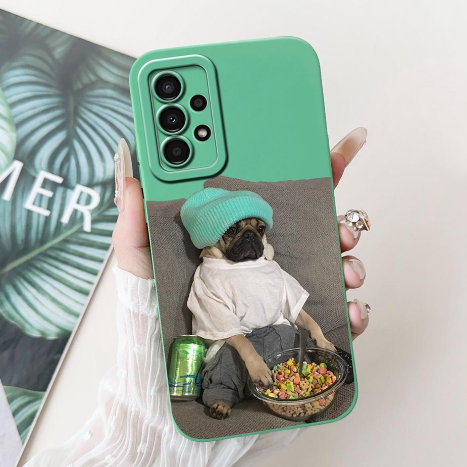 For Samsung Galaxy A32 4G Case SM-A325F Cute Panda Cartoon Cover Soft TPU Phone Case For Samsung A32 A 32 5G A326B Fundas Bumper