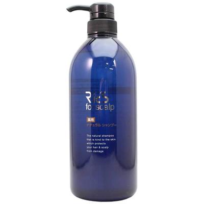RICS Medicated Natural Scalp Shampoo 800ml Weakly Acidic Moisturizing Shampoo for Dry Scalp