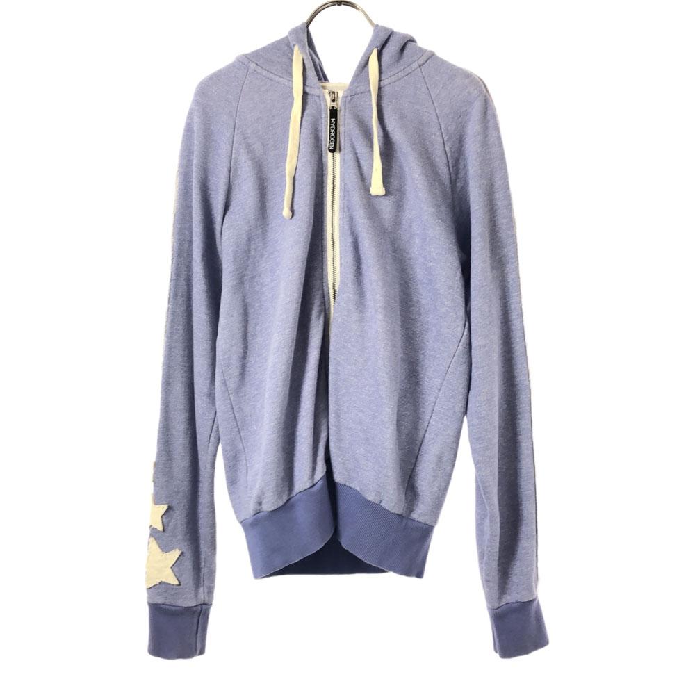 HYDROGEN BRONZAJI Star pattern on sleeve line Long sleeve Zip hoodie M Men s Used