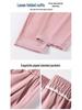 Women's High Waist Slimming Elastic Casual Pants - Nine-Tenths Length with a Versatile Drape