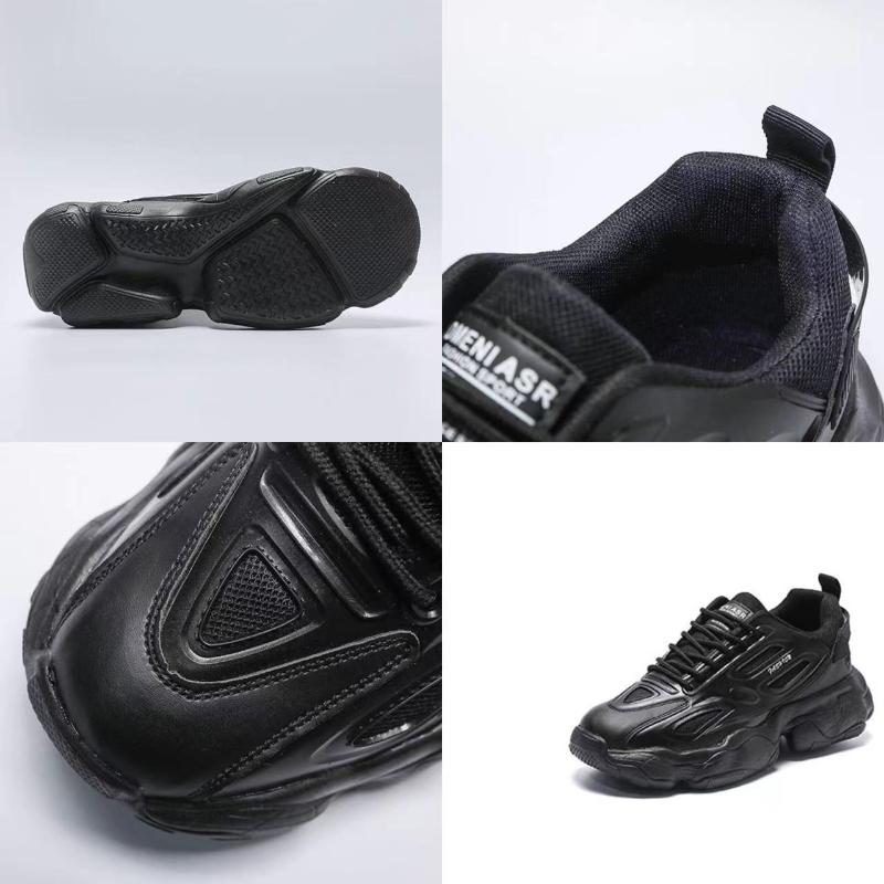 Men's Sports Shoes Fashion Outdoor Running Shoes Height Increase Mens Shoe Mesh Vulcanized Shoes Anti-slip Zapatillas De Hombr