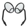 Rear View Mirror 3.4in Wide   Handlebar Rear View Mirrors for Motorcycle