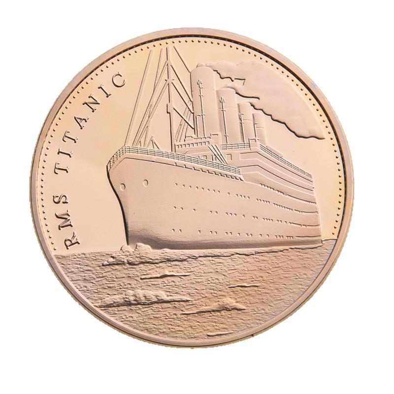 Titanic 3D Goldrelief Gedenkmünze für europäische & amerikanische Sammler