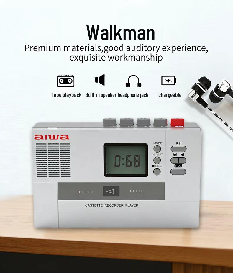 AIWA Classic Retro Cassette Player and Recorder
