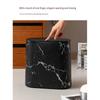 Modern Design Press Open Trash Bin Waste COntainer Basket For Home Kitchens Bathroom Narrow Space Garbage Can