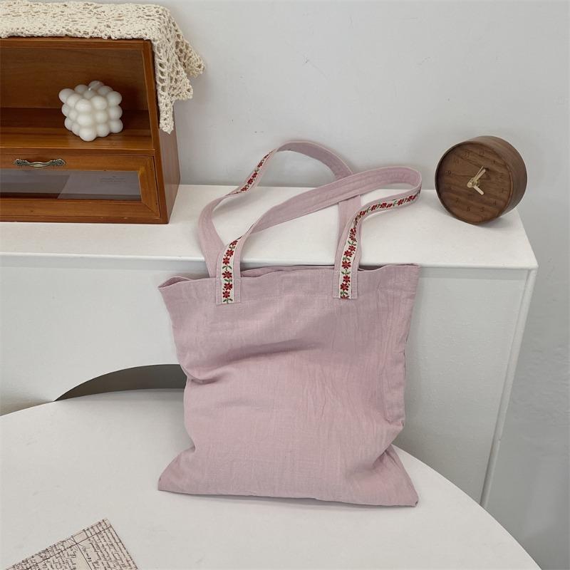 

Tote bag women s new flower splicing largecapacity tote bag class commuter shoulder bag
