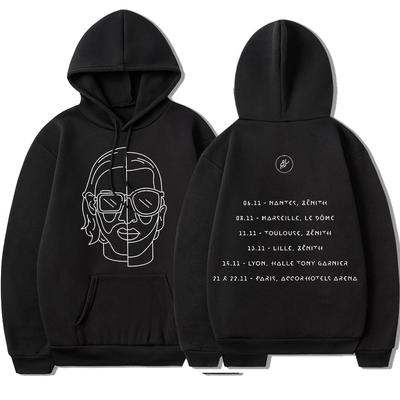 Le Monde Chico Tees Album PNL Hoodie French Rap Band Harajuku Cotton Huvtröja Långärmade Toppar Kappa Unisex Mode Luvtröjor