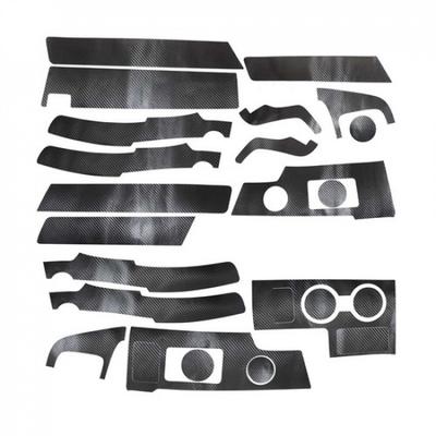 Kit de Décoration Intérieure de Voiture Aspect Fibre de Carbone Garniture Autocollant Autocollant Pour Honda CR-V CRV