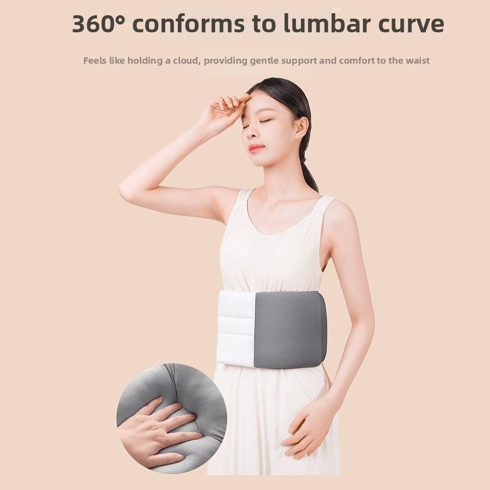 Comfortable Lumbar Support Pillow Adjustable Wrap Around Lumbar Roll Pillow  Four Seasons