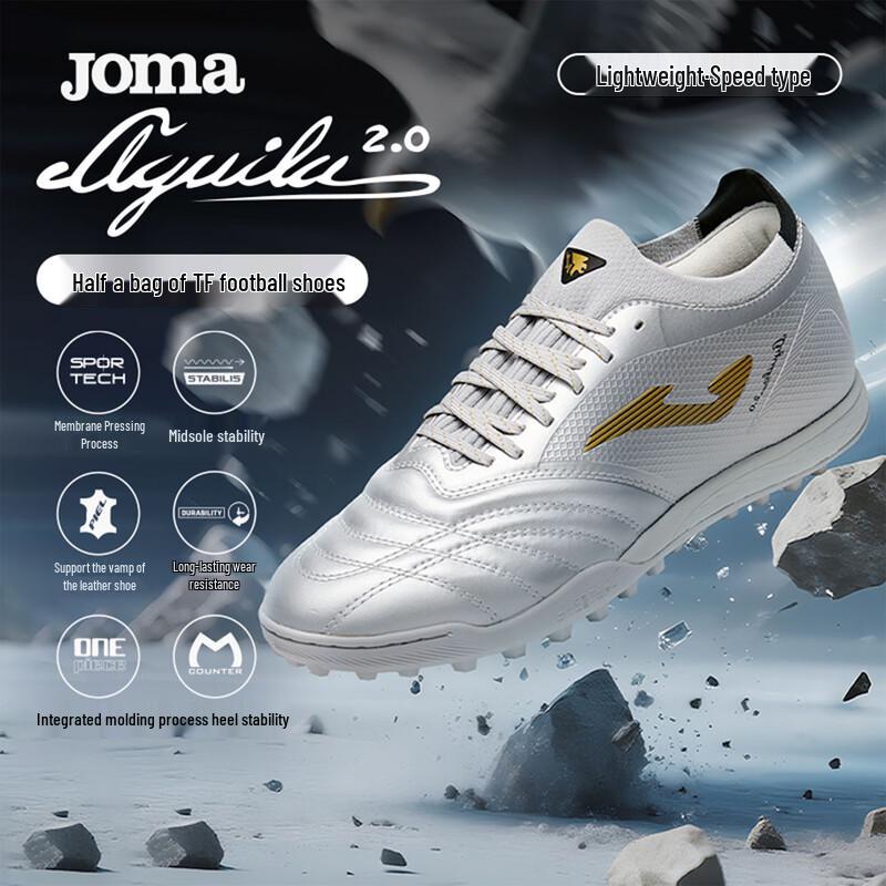 

JOMA Aguila 2.0 Men s K-Leather TF Football Cleats US 9
