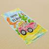 Tropical Summer Beach Towel Flat Print Cartoon Palm Tree Pink Convertible Pool Towel for Seaside Holiday Outdoor Party Decor