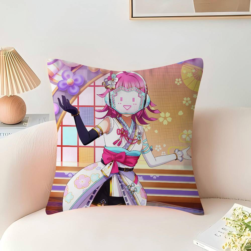 Rina Tennoji Pillowcase Toon Gift Cushion Cover Bedroom Home Sofa Chair Seat Decor Pillow Case