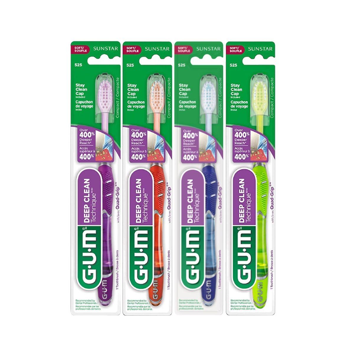 Technic Deep Clean Toothbrush 4-Pack