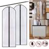 180cm Clothes Dust Cover Garment Suit Dress Jacket Clothes Coat Dustproof Cover Protector Travel Bag Suit Wedding Dress Cover