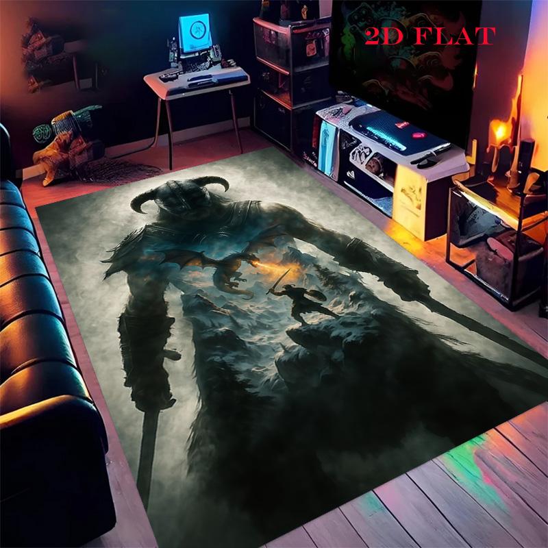 Tamriel Carpet Rug for Living Room Bedroom Home Sofa Decoration,Kids Play Nonslip Floor Mat