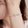 Dmoment Amelia Pearl RB 925 Silver Bracelet