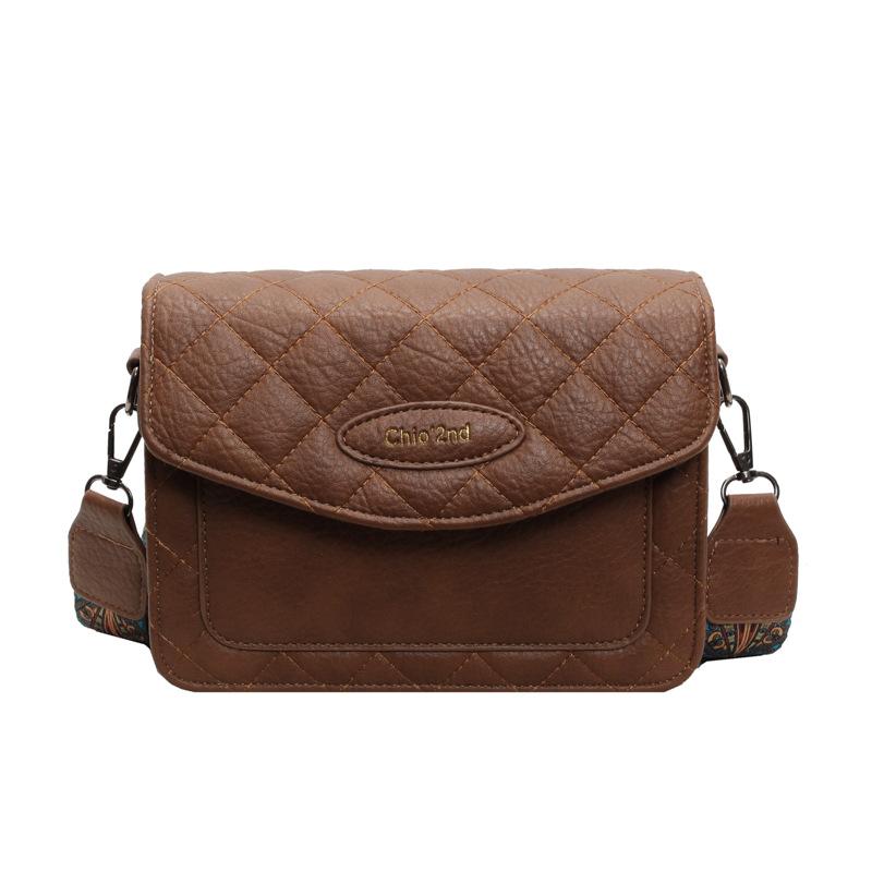 

Сумка Женская Модная Новая Повседневная На Плечо Мессенджер коричневый