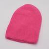 Seasonal Solid Color Wool Knitted Hat Internet Celebrity Bag Head Cold Hat Simple Warm Leisure