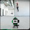 HGLINE 4D 16 Lines Green Line Laser Level With 1.2m Tripod APP Remote Control Horizontal Vertical Measuring Laser Instrument