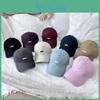 Spring Summer Cotton Baseball Cap With Embossed Alphabet Design And Adjustable Strap
