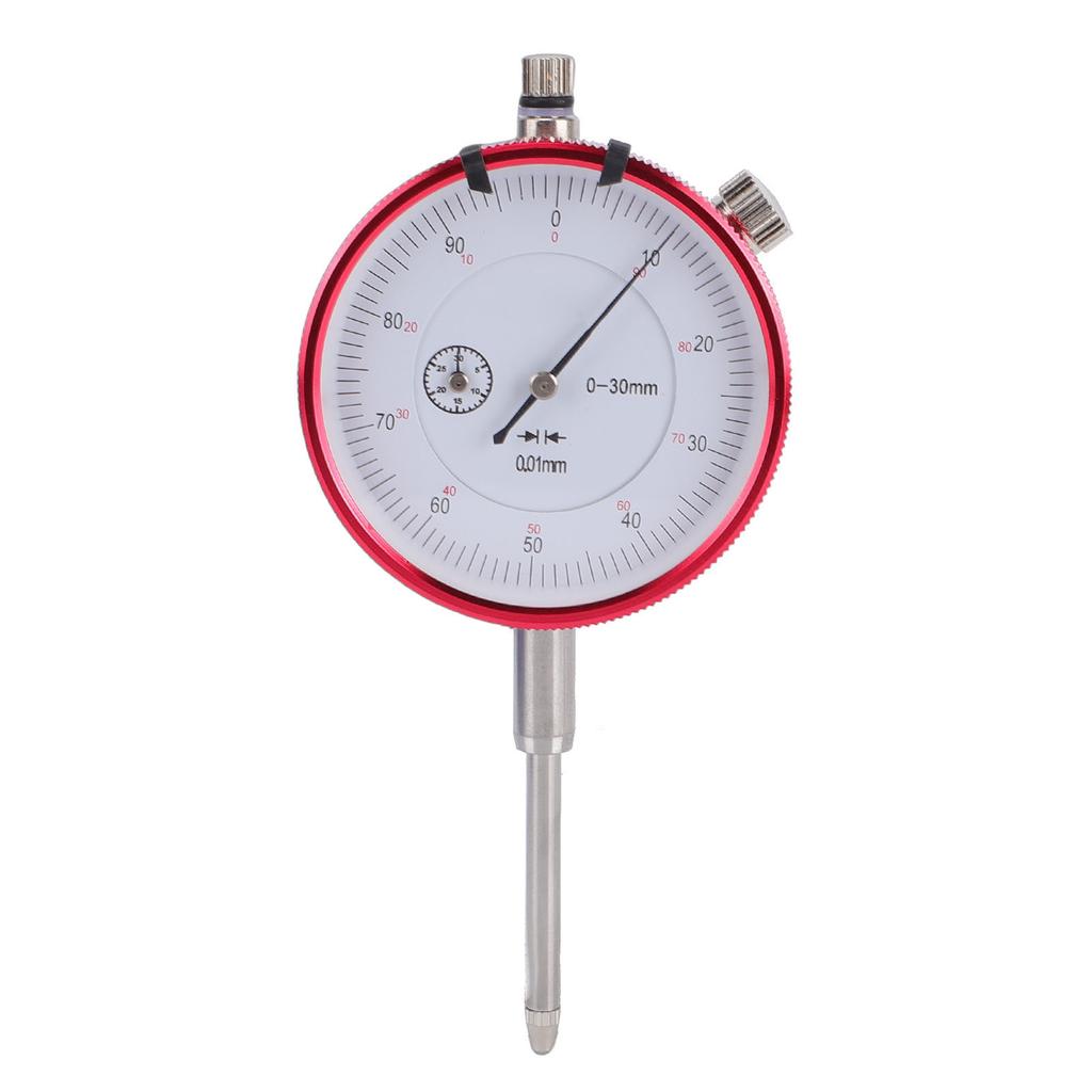 Dial Indicator Industrial Accurate Dial Gage 0 30mm Measuring Range 0.01mm Resolution