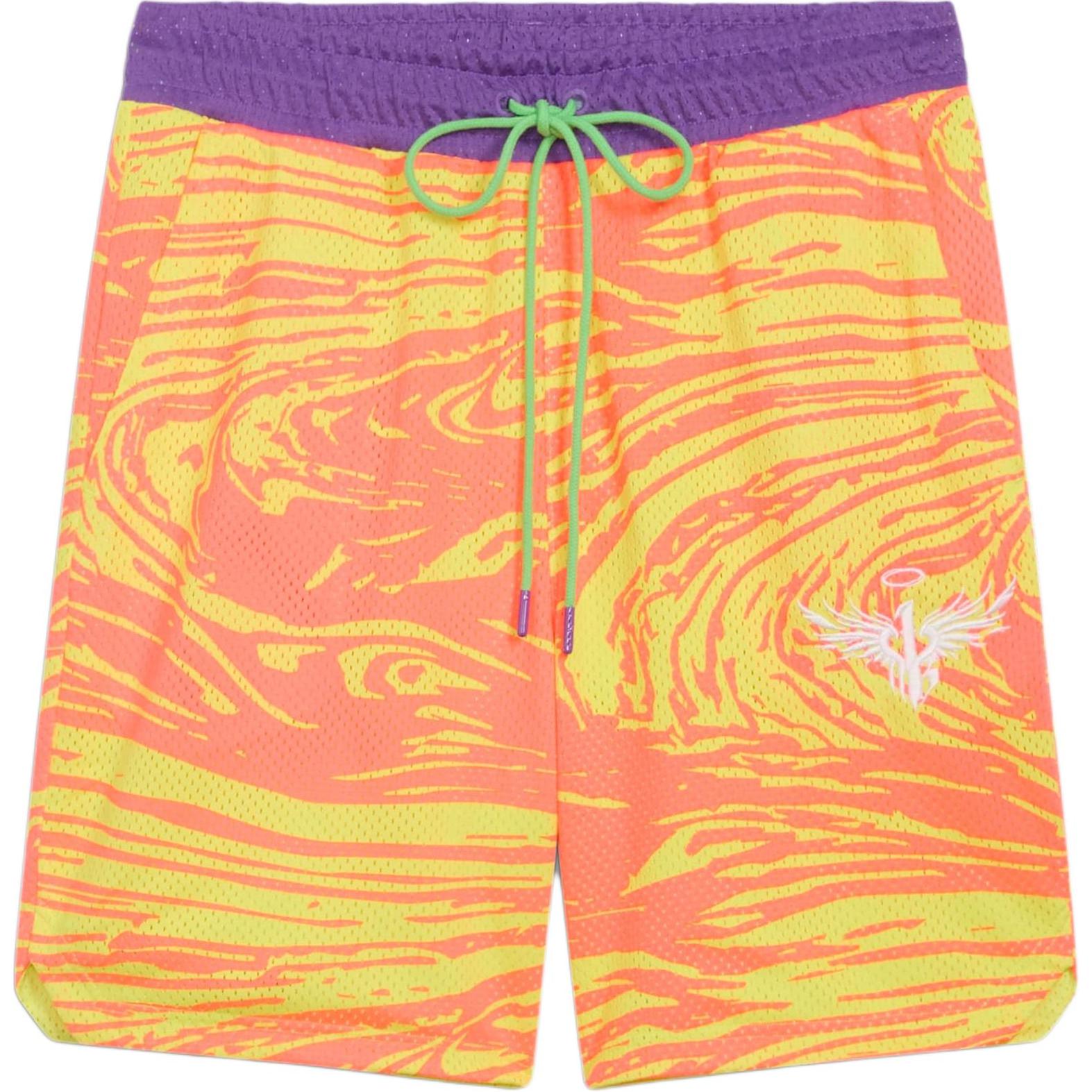 

New PUMA x MELO Casual Shorts Men s Yellow 627743-01 S