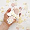 Confetti di Carta a Forma di Fiore Margherita Dolce Rotondi Decorazione Tavola Matrimonio Compleanno Fiori di Carta Fatti a Mano Decorazione Natalizia Confetti Floreali Decorazione Festa