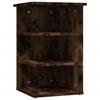 826366 vidaXL Armoire latérale Chêne fumé 35x35x55 cm Bois d'ingénierie