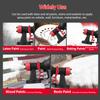 Electric Paint Sprayer with 2Pcs 21V 2.0Ah Batteries Spraying Machine with 4 Nozzle & 3 Spray