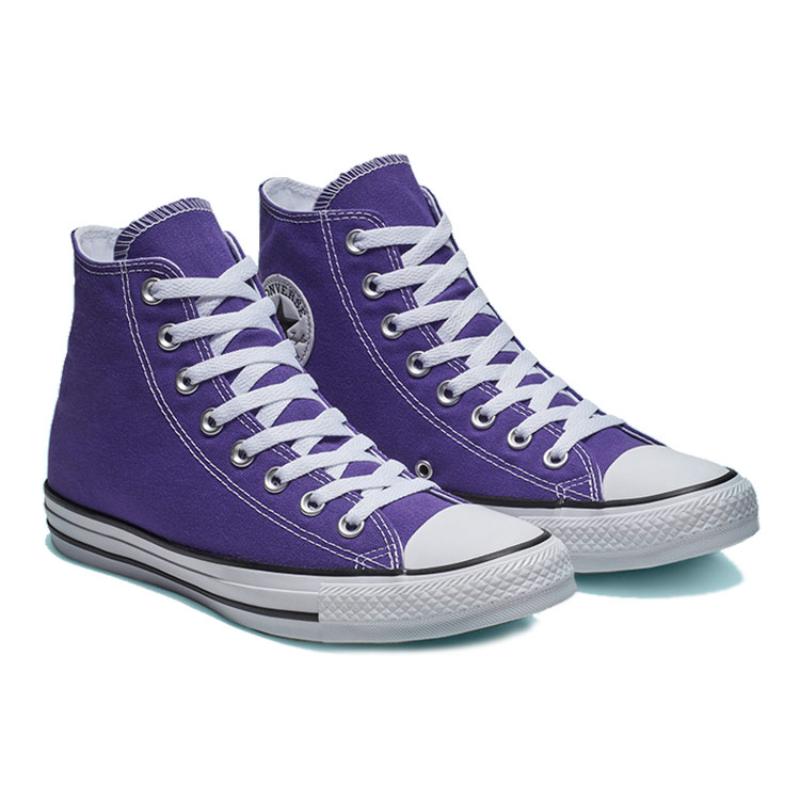 Converse Chuck Taylor All Star High Top Lace-up High-Top Canvas Unisex Purple